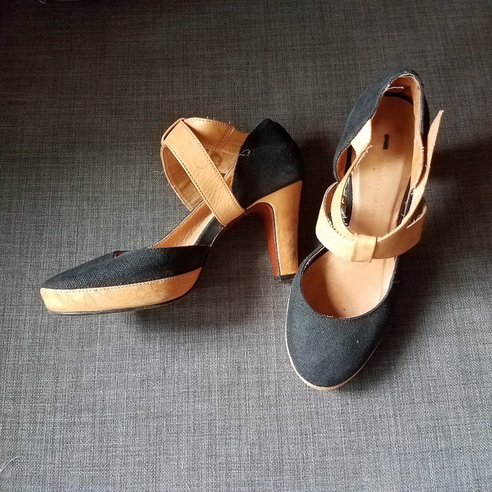 Anthropologie Schuler & Sons Mary Janes